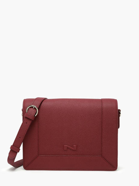 Cross Body Tas Rotterdam Leder Nathan baume Rood mondrian 3